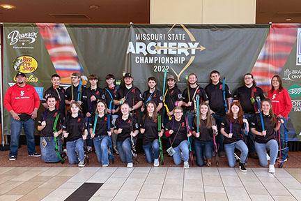 2022 High School Archery Team